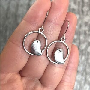 Small Bird Earrings